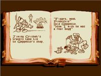 une photo d'Ã©cran de Disney s Pinocchio sur Sega Megadrive